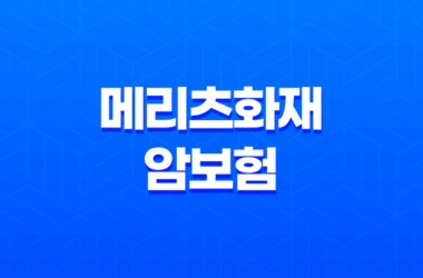 메리츠화재 암보험 - 합리적인 보험료로 안정적인 암치료 보장 19