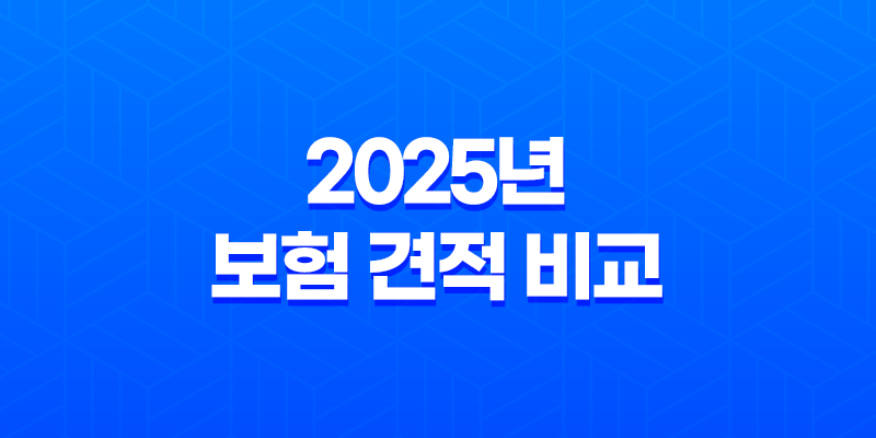 2025년 보험 견적 비교 - 나에게 맞는 최적의 보험 찾기 꿀팁! 7
