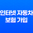 인터넷 자동차 보험 가입 - 2025년 비교 견적 및 가입 방법 총정리 11