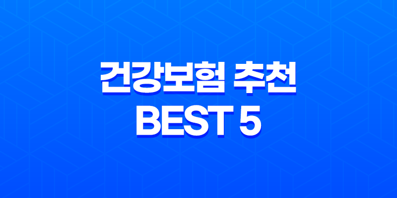 2025년 건강보험 추천 BEST 5 - 꼭 알아야 할 핵심 정보 8 2025년 건강보험 추천 BEST 5 - 꼭 알아야 할 핵심 정보 7
