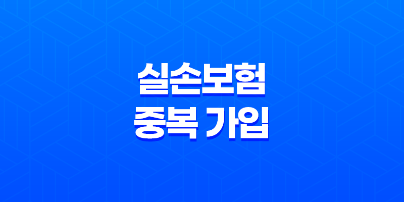 실손보험 중복 가입 7가지 주의사항 완벽 분석 8 실손보험 중복 가입 7가지 주의사항 완벽 분석 7