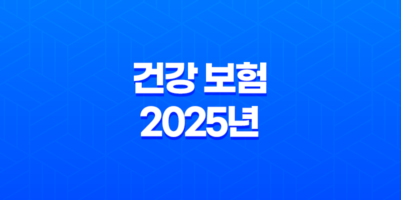 건강 보험 - 2025년 꼭 알아야 할 7가지 변경 사항 및 완벽 가이드 7
