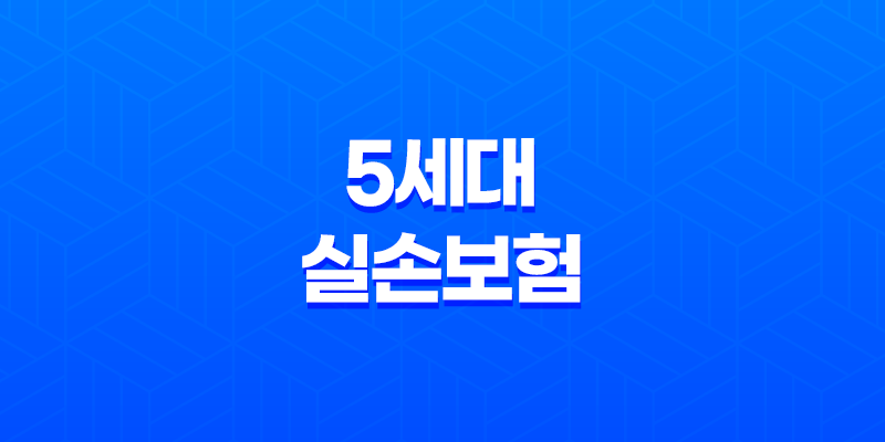5세대 실손보험 - 핵심 정보 및 1-4세대 비교 분석 8 5세대 실손보험 - 핵심 정보 및 1-4세대 비교 분석 7