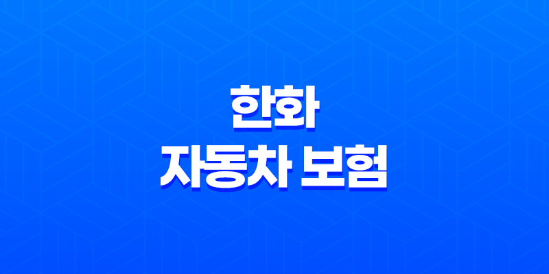한화 자동차 보험 - 2025년 최신 정보와 가입 꿀팁, 완벽 분석! 7