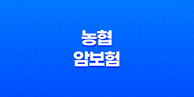 농협 암보험 - 최적의 설계와 가격비교 8 농협 암보험 - 최적의 설계와 가격비교 7