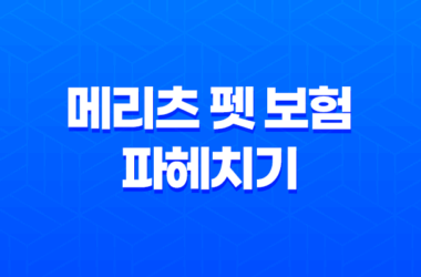 2025년 똑똑한 펫생활 - 메리츠 펫 보험 파헤치기 25