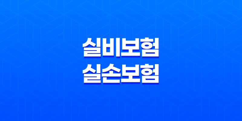 실비보험과 실손보험, 어떤 차이가 있을까요? 8 실비보험과 실손보험, 어떤 차이가 있을까요? 7