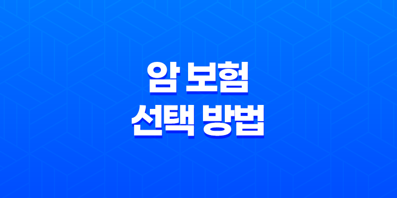 암 보험 선택 방법 - 보험사 별 암 종류와 실비보험 8 암 보험 선택 방법 - 보험사 별 암 종류와 실비보험 7