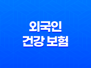 외국인 건강 보험 완벽 가이드, 2025년 최신 정보 및 가입 절차 25