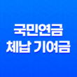국민연금 체납 기여금 보험료 개별납부 방법 총정리 13
