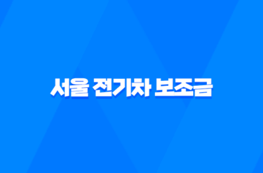 2025년 서울 전기차 보조금 완벽 가이드, 하반기 신청 방법과 확대 혜택 총정리 11