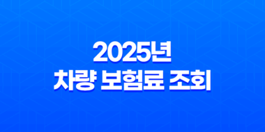 2025년 차량 보험료 조회 : 완벽 가이드 - 비교, 견적, 할인, 꿀팁 총정리 37