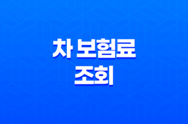 2025년 차 보험료 조회 - 1분 만에 내 보험료 확인하고 할인받는 방법 13