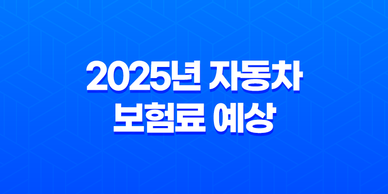 2025년 자동차 보험료 예상 - 내 차 보험료, 얼마나 나올까? 8 2025년 자동차 보험료 예상 - 내 차 보험료, 얼마나 나올까? 7