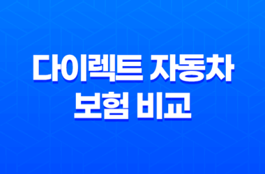 2025년 다이렉트 자동차 보험 비교 견적 - 가장 싼 곳 찾는 꿀팁 대방출 27