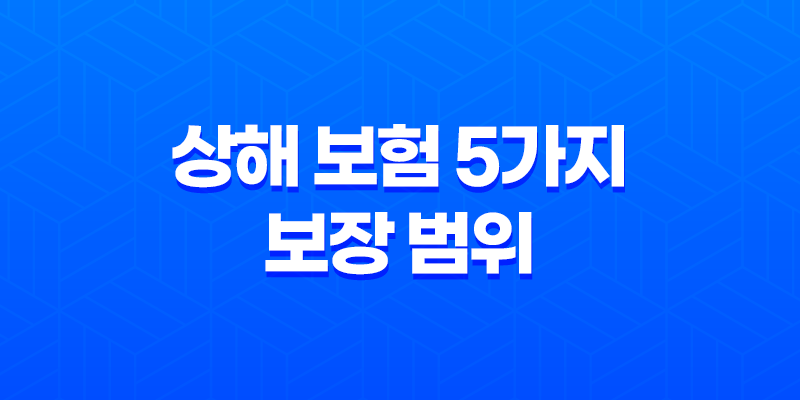 상해 보험 5가지 보장 범위 - 일상생활 위험 완벽 대비 8 상해 보험 5가지 보장 범위 - 일상생활 위험 완벽 대비 7