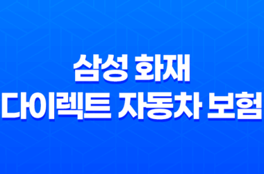 2025년 삼성 화재 다이렉트 자동차 보험 - 총정리 : 가입, 해지, 변경, 이벤트, 전화번호, 갱신, 조회, 승계, 일일 보험 19