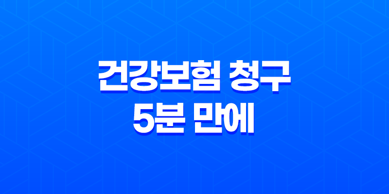 건강보험 청구 5분 만에 끝내는 초간단 정리 - 복잡한 절차 쉽게 알아보자 8 건강보험 청구 5분 만에 끝내는 초간단 정리 - 복잡한 절차 쉽게 알아보자 7