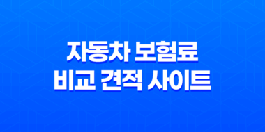 자동차 보험료 비교 견적 사이트 - 2025년 최신 정보 및 꿀팁 대방출 17