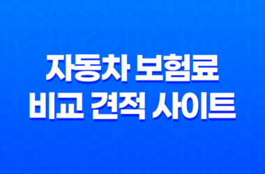 자동차 보험료 비교 견적 사이트 - 2025년 최신 정보 및 꿀팁 대방출 23