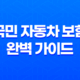 국민 자동차 보험 완벽 가이드 - 전화, 다이렉트, 카드, 원데이 총정리 39