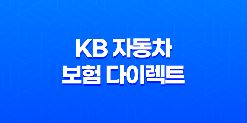 KB 자동차 보험 다이렉트 - 궁금증 7가지 총정리 8 KB 자동차 보험 다이렉트 - 궁금증 7가지 총정리 7