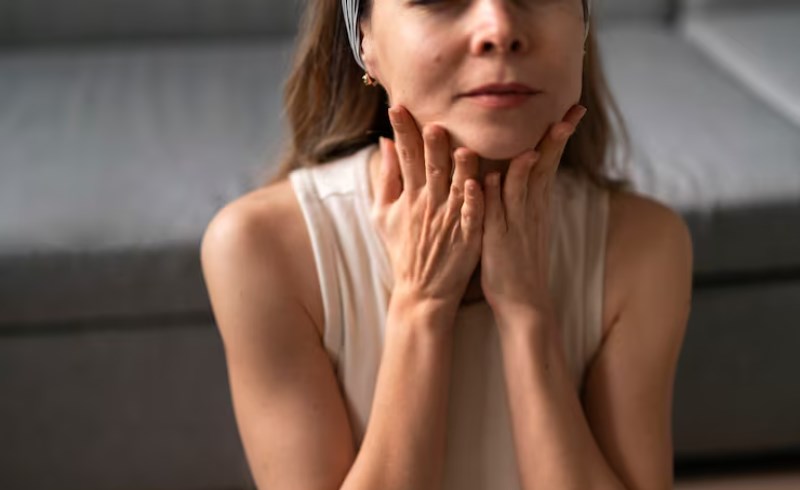 목 주름을 예방하는 방법