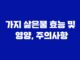 가지 삶은물 효능 및 영양, 주의사항 21