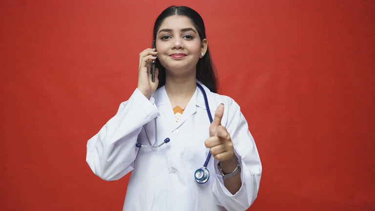 난소 기형종 수술비 보험 청구, 양성 종양 진단 후 경계성 종양으로 인정받는 실질적인 방법 8 의사가 환자에게 진단 결과를 설명하는 모습