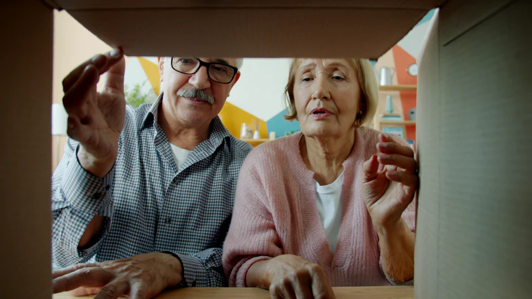 70대 이상 부모님도 안심, 가성비 운전자보험 가입 팁 7 부모님이 함께 차를 운전하는 모습