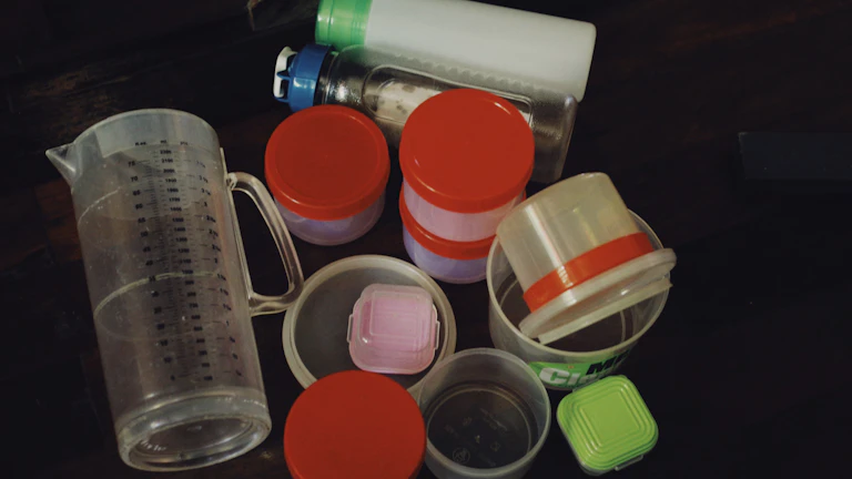 약품과 청진기 이미지