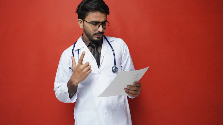 놓치면 후회! '실비 보험 추천'으로 꼼꼼하게 챙겨야 할 2024년 필수 가이드 7 건강검진을 받는 환자를 진료하는 의사