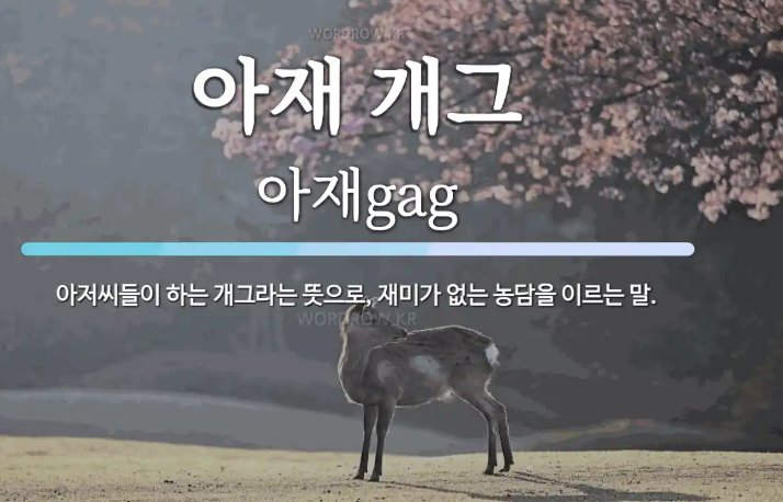 아재개그 왜 웃긴지와 써먹는 상황은? 8 아재개그 왜 웃긴지와 써먹는 상황은? 7