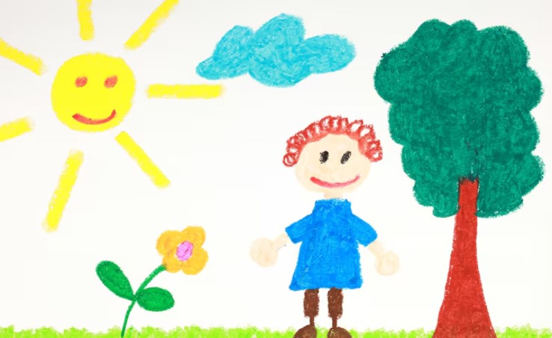 챗지피티로 크레파스 그림 그리는 방법과 예시 1