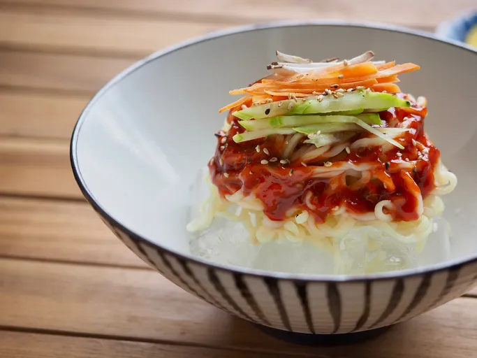 비빔국수 양념장 황금비율과 실패 없는 비법 정리 5 삶아낸 국수 면발