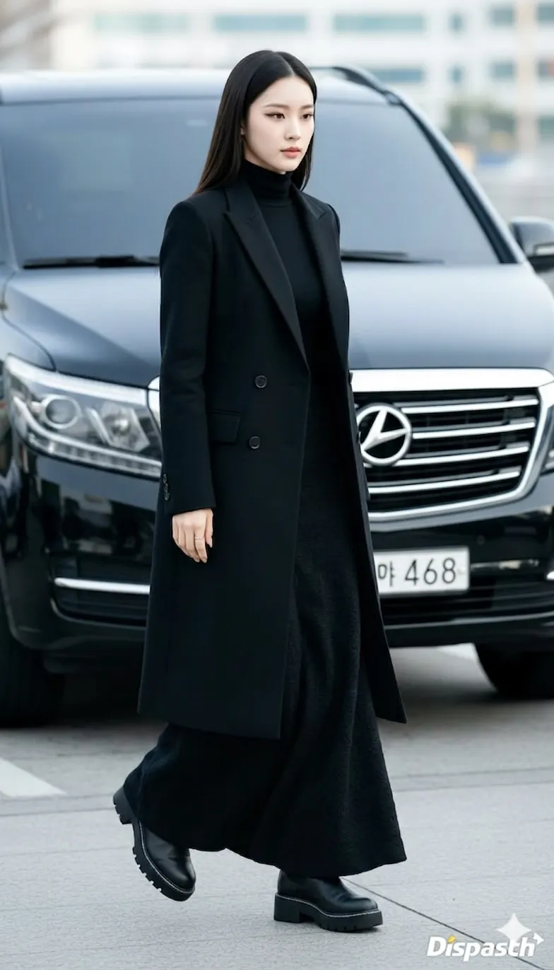 신민아 루이비통 케이프코트 코디 포인트 살펴보기 9