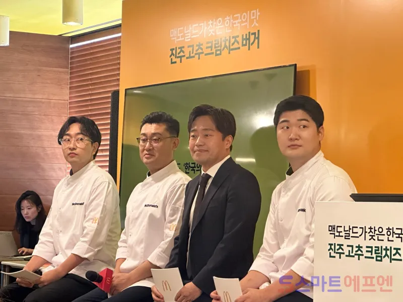 세트 메뉴를 고를 때 고민하는 상황을 떠올리는 이미지