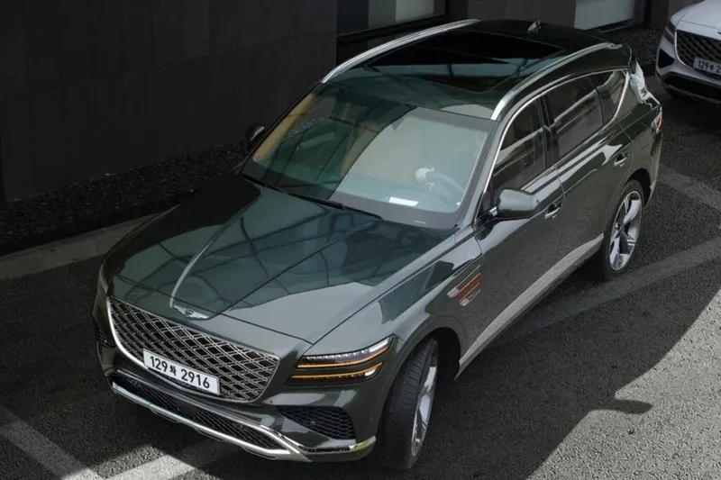 대형 SUV 시승 주행 도로