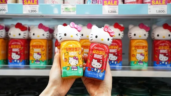 귀여운 디저트 클로즈업과 포장 디테일