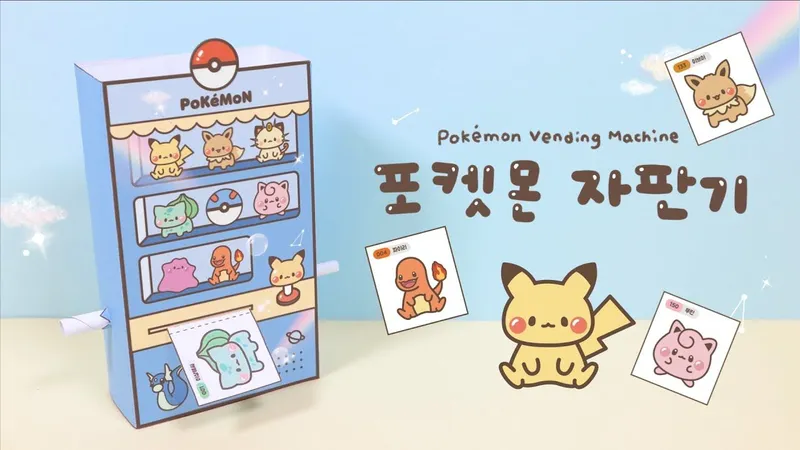 한정판 뷰티 세트와 포켓몬 협업 분위기