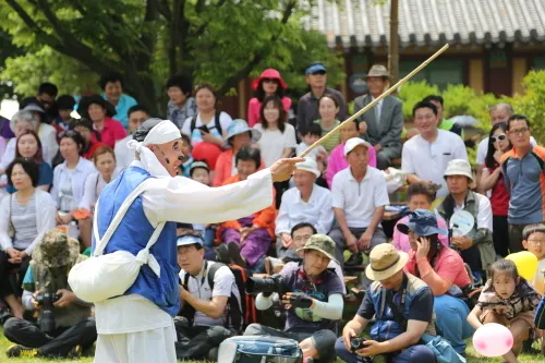 축제장 먹거리와 길거리 음식