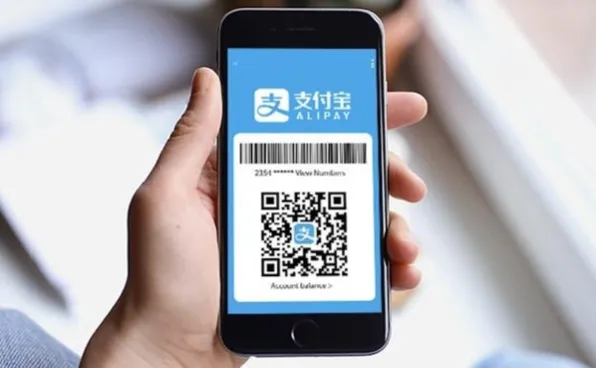 큐알 결제하는 장면