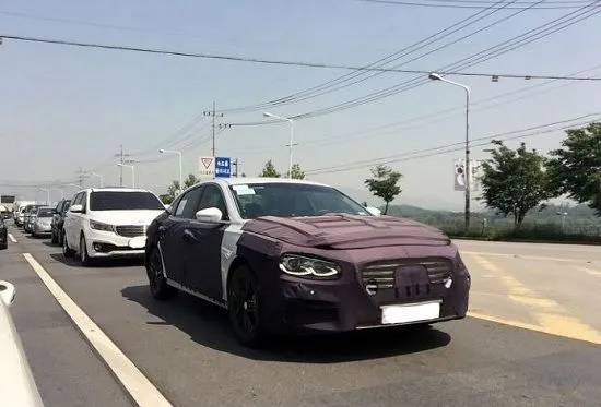 세단 실루엣 콘셉트 이미지