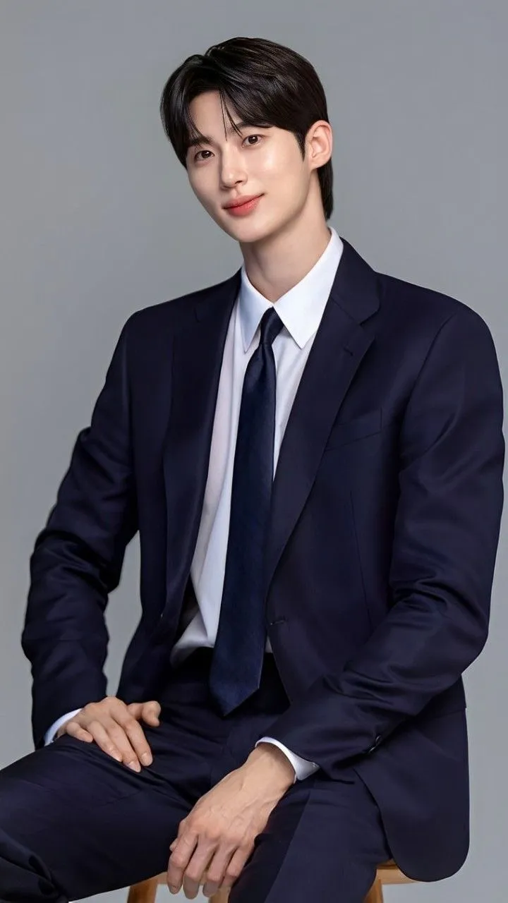 깔끔하게 떨어지는 수트 바지 핏