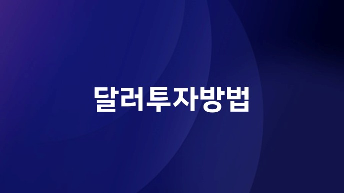 달러투자방법