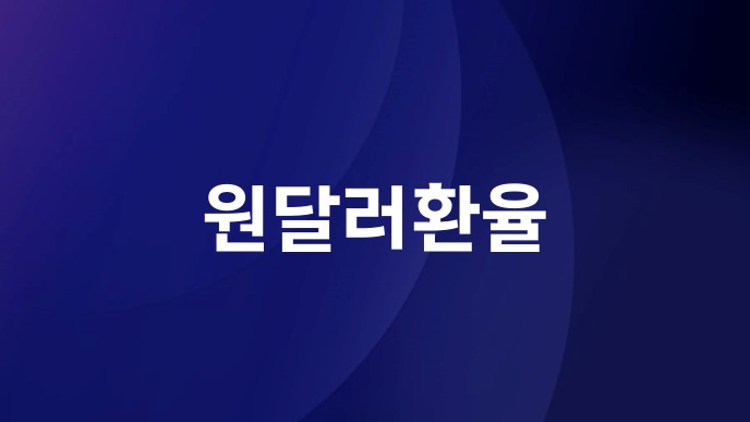 원달러환율