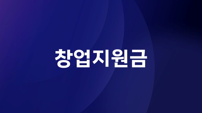 창업지원금