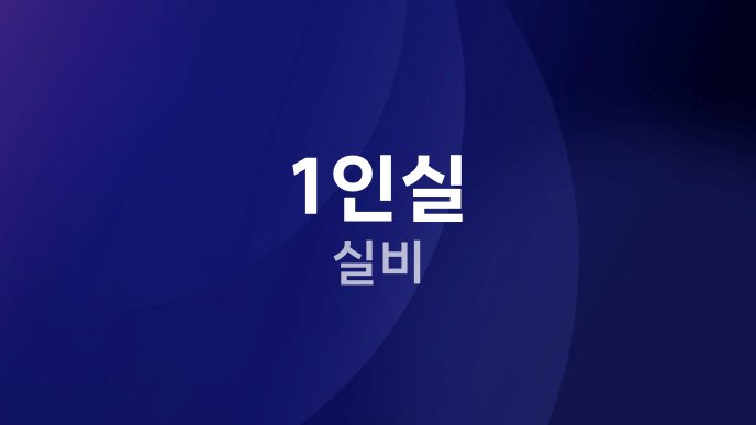 1인실 실비