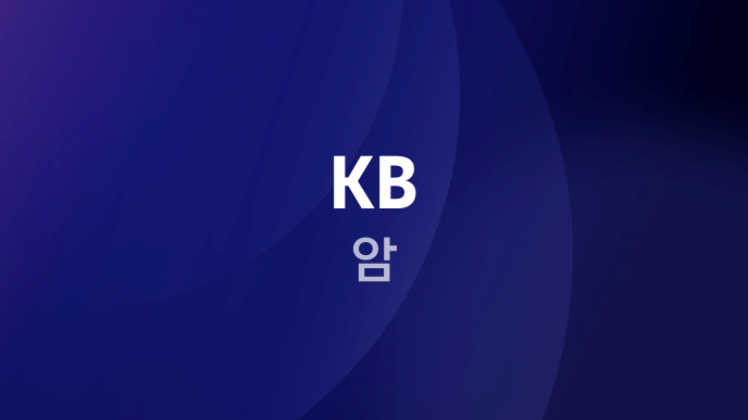 KB 암