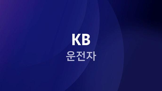 KB 운전자